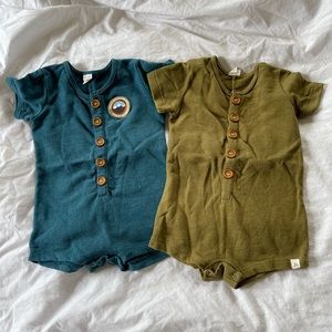 Lulu & Roo Two rompers